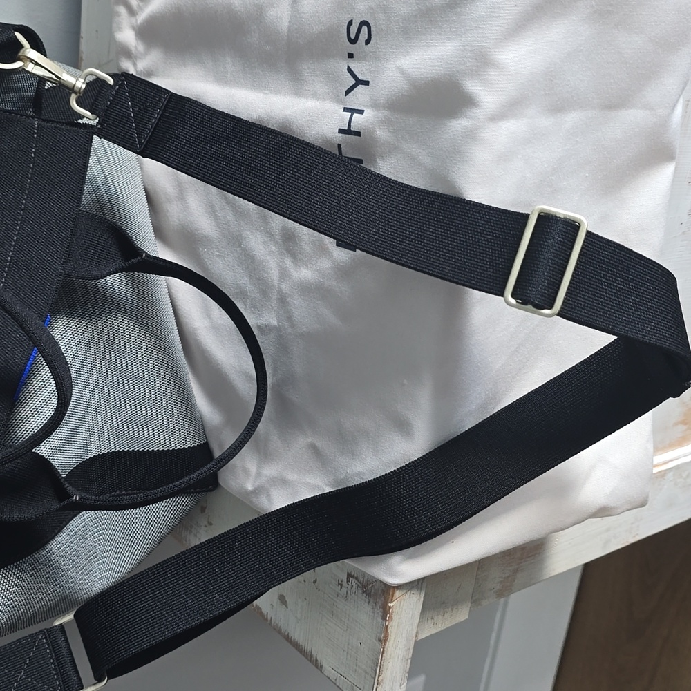 Rothy's The Handbag In Gray/Black - Picture 9 of 11